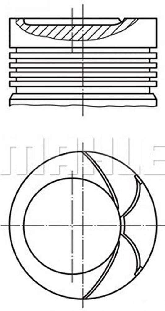 Engine MAHLE Piston 034 92 01