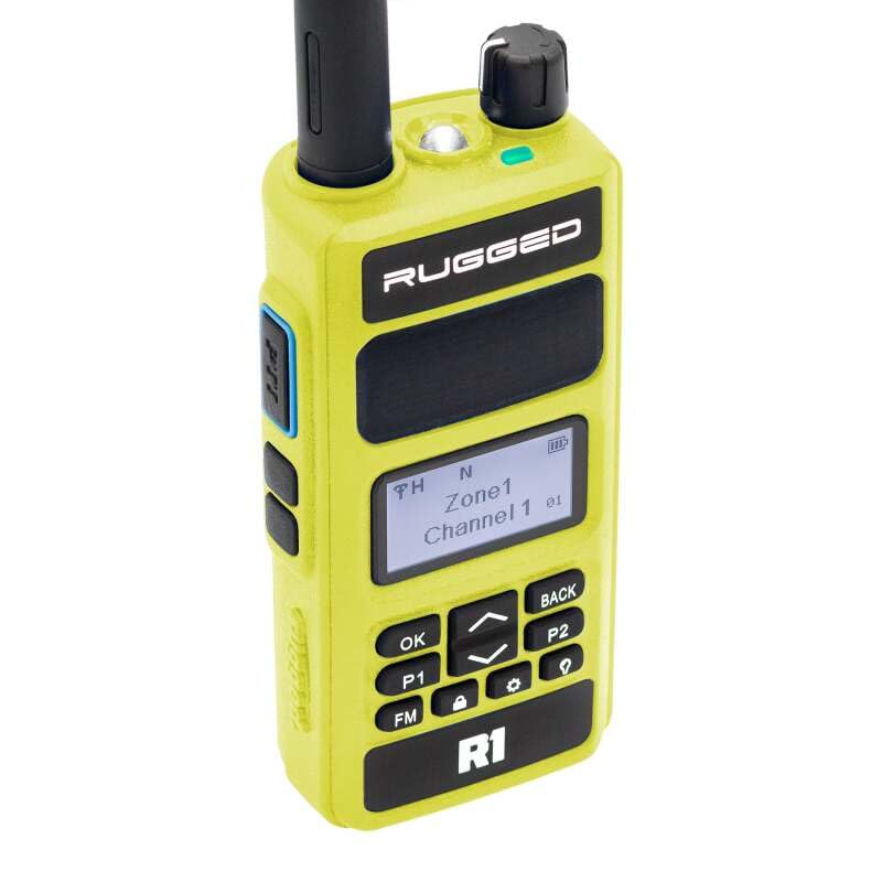 Business Band Two-Way Handheld Radio - Durable R1 Digital & Analog by Rugged Radios