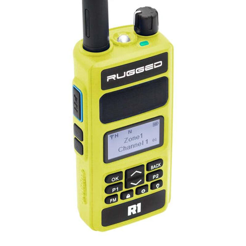 Business Band Two-Way Handheld Radio - Durable R1 Digital & Analog by Rugged Radios