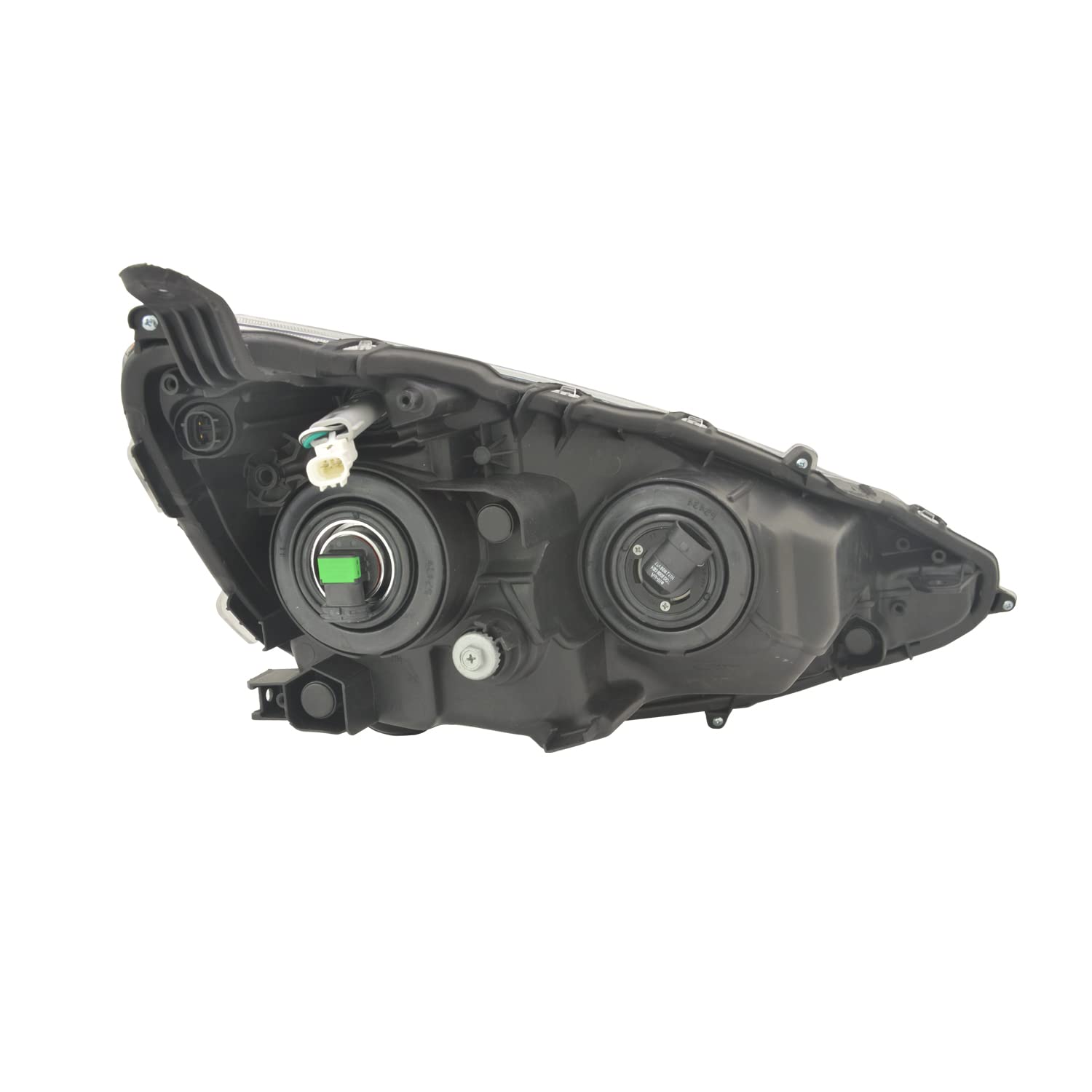 Left TYC Headlight Assembly Compatible with 2012-2014 Toyota Prius