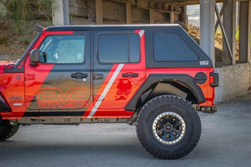 Jeep Wrangler JL Unlimited Fastback Hard Top 2018+ by DV8 Offroad