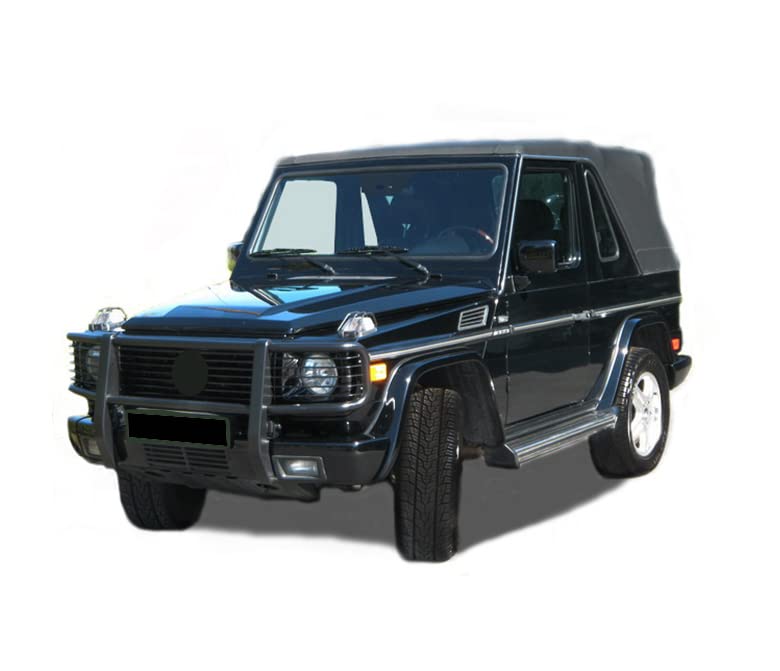 Grille Brush Black Horse Bumper Guard Modular Compatible with 2003-2010 Mercedes-Benz G55 AMG|1999-2010 Mercedes-Benz G500-PGBZA008A