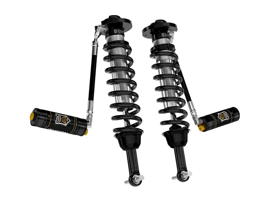 ICON 0-2.75" Lift, 2.5 VS RR Front Coilovers w/CDCV, Pair, Compatible with 2021-23 Ford F150 4WD, 91823C