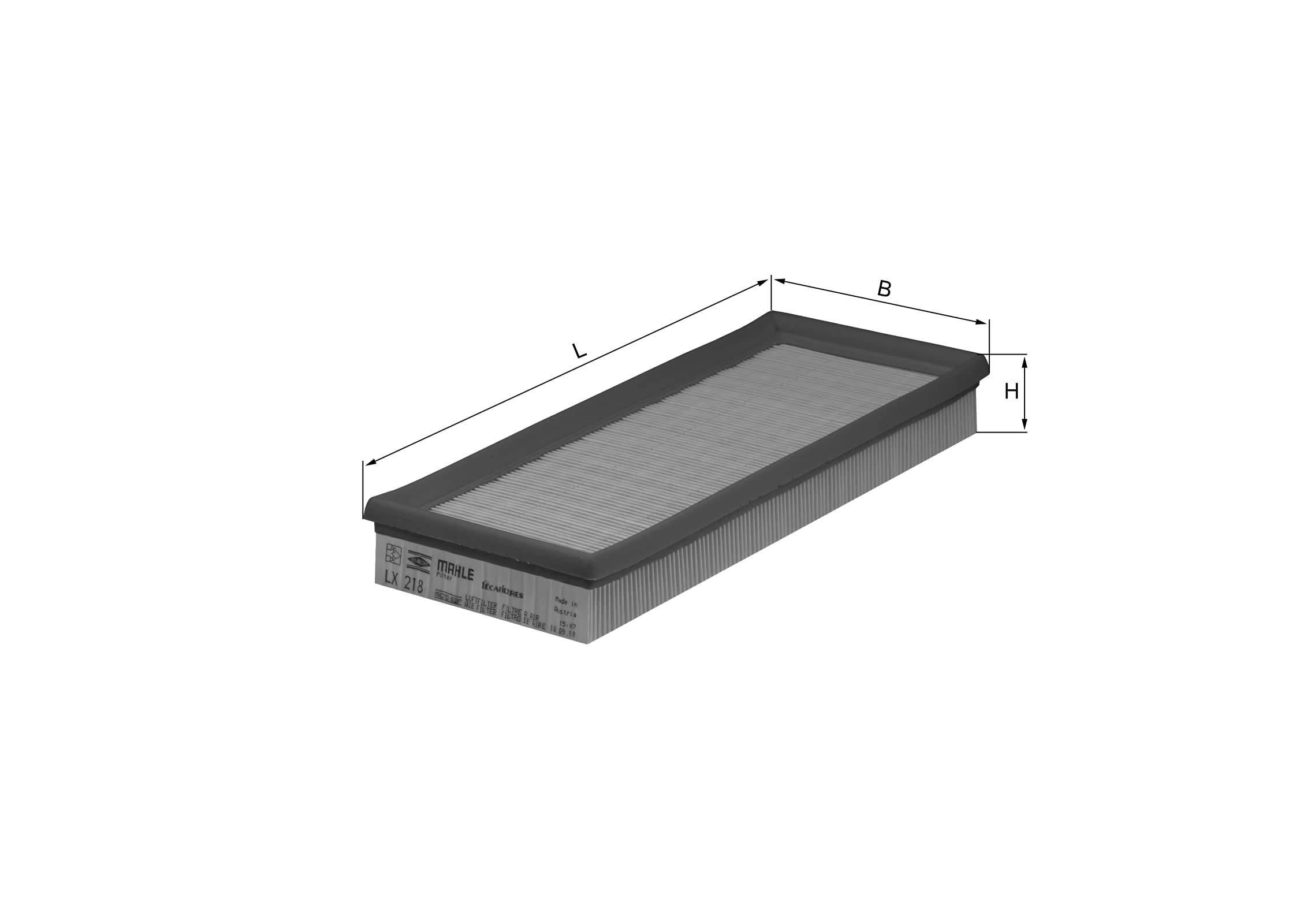 Air Filter Mahle LX 218