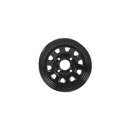 1425573014B ITP Wheels 14X7 4/137 4+3 BLACK DELTA WHEEL