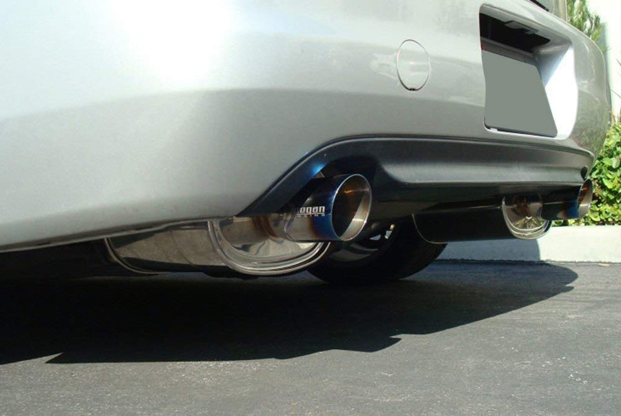 Megan Racing 3" MR-MU-MVO-T Blue Universal Muffler Rolled Tip Piping