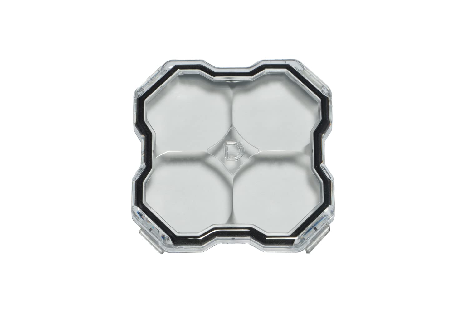 Amber Diode Dynamics Stage Series LED Rock Light Lens (one), Clear