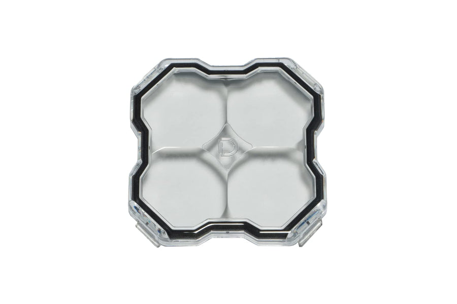 Amber Diode Dynamics Stage Series LED Rock Light Lens (one), Clear