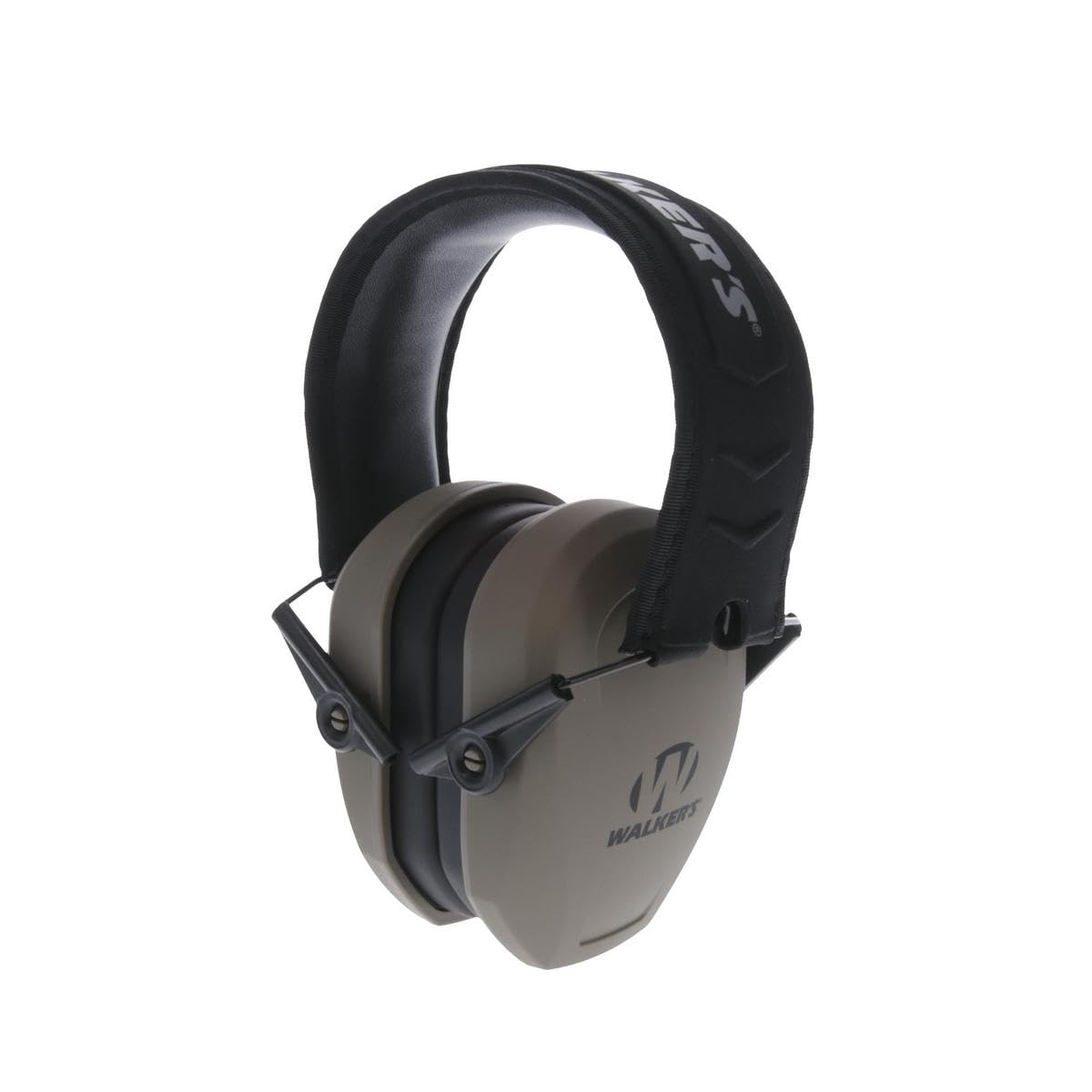 Walker's Passive Razor Slim Earmuff - Ultra Low-Profile Earcups - Flat Dark Earth (GWP-RSMPAS-FDE)