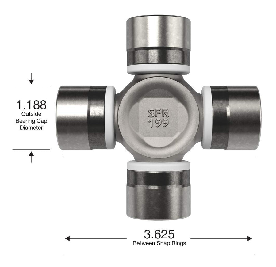 5-1350X Spicer U-Joint Kit 1350/SPL30 Series (OSR)