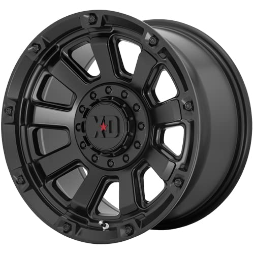 Xd852 Gauntlet Satin Black Wheel XD Wheels with Alloy Steel (20 x 10. inches /5 x 78 mm, -18 mm Offset)