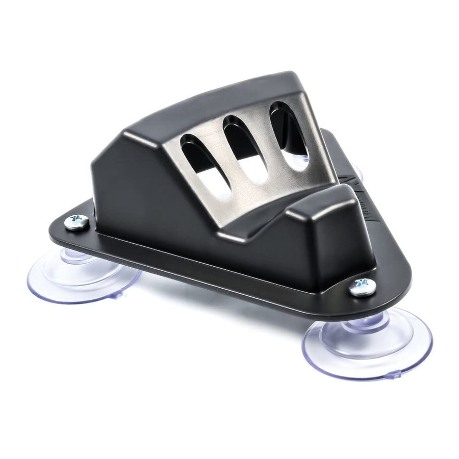 Black Camco 45506 Triple Flag Holder Suction Cup Mount