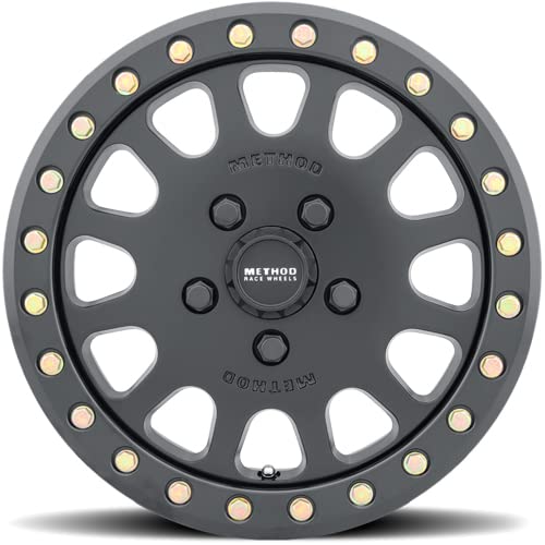 401 Method Race Wheels Beadlock Wheels Matte Black Wheels MR40156012551B