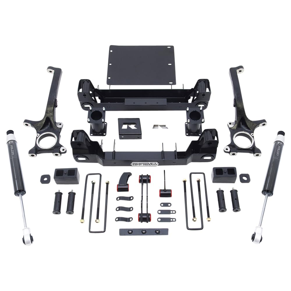 8'' Lift Kit ReadyLIFT with Falcon 1.1 Monotube Shocks For Toyota Tundra RWD, 4WD