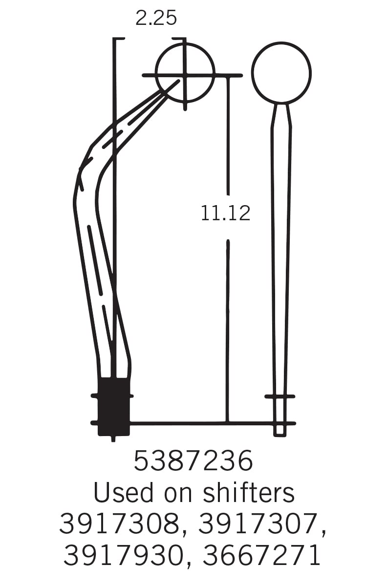 Competition/Plus Hurst 3917307 Shifter