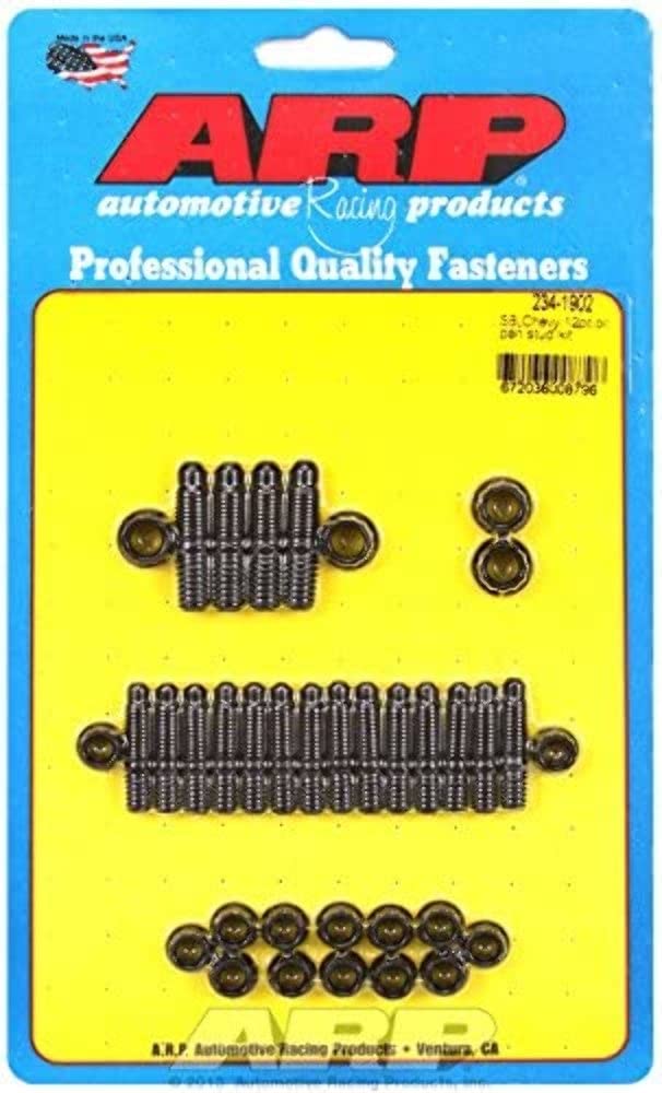 ARP Black Chrome Moly Steel 2341902 Oil Pan Stud Kit