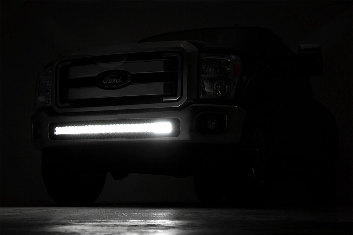 Black Series Rough Country 40" Curved Dual Row DRL CREE LED Light Bar - 72940BD