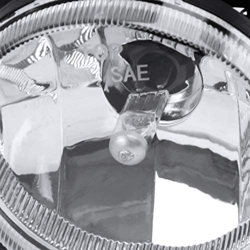 1999-2002 Dodge RAM 881 Fog Lights Sport Package w/ Mounting Brackets (Chrome Housing/Clear Lens)