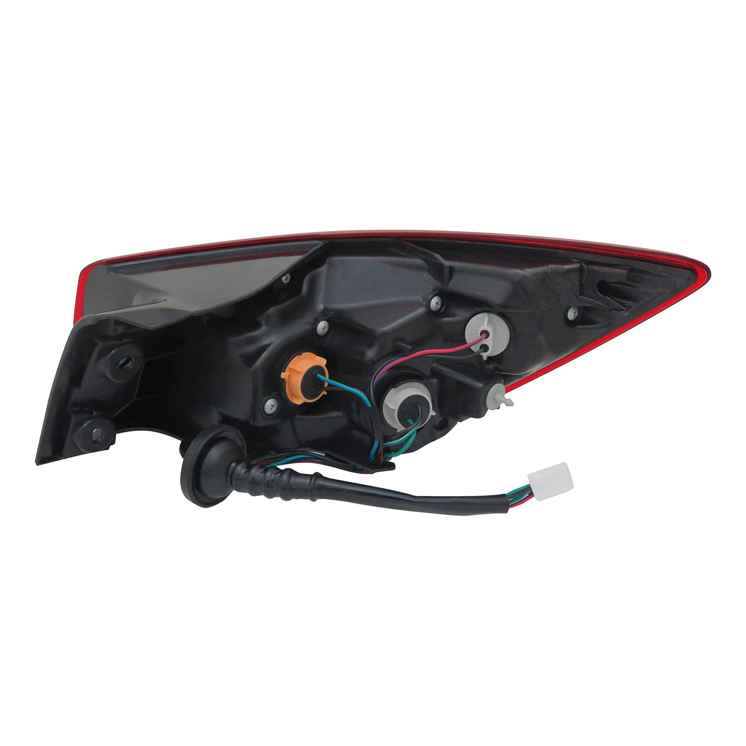 Left TYC Tail Light Assembly Compatible with 2016-2021 Mazda CX-3