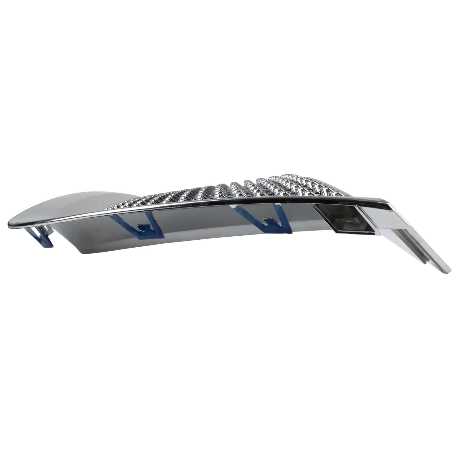 Chrome Mesh Spec-D Tuning Front Hood Grille Grill Compatible with 2007-2009 GMC Acadia