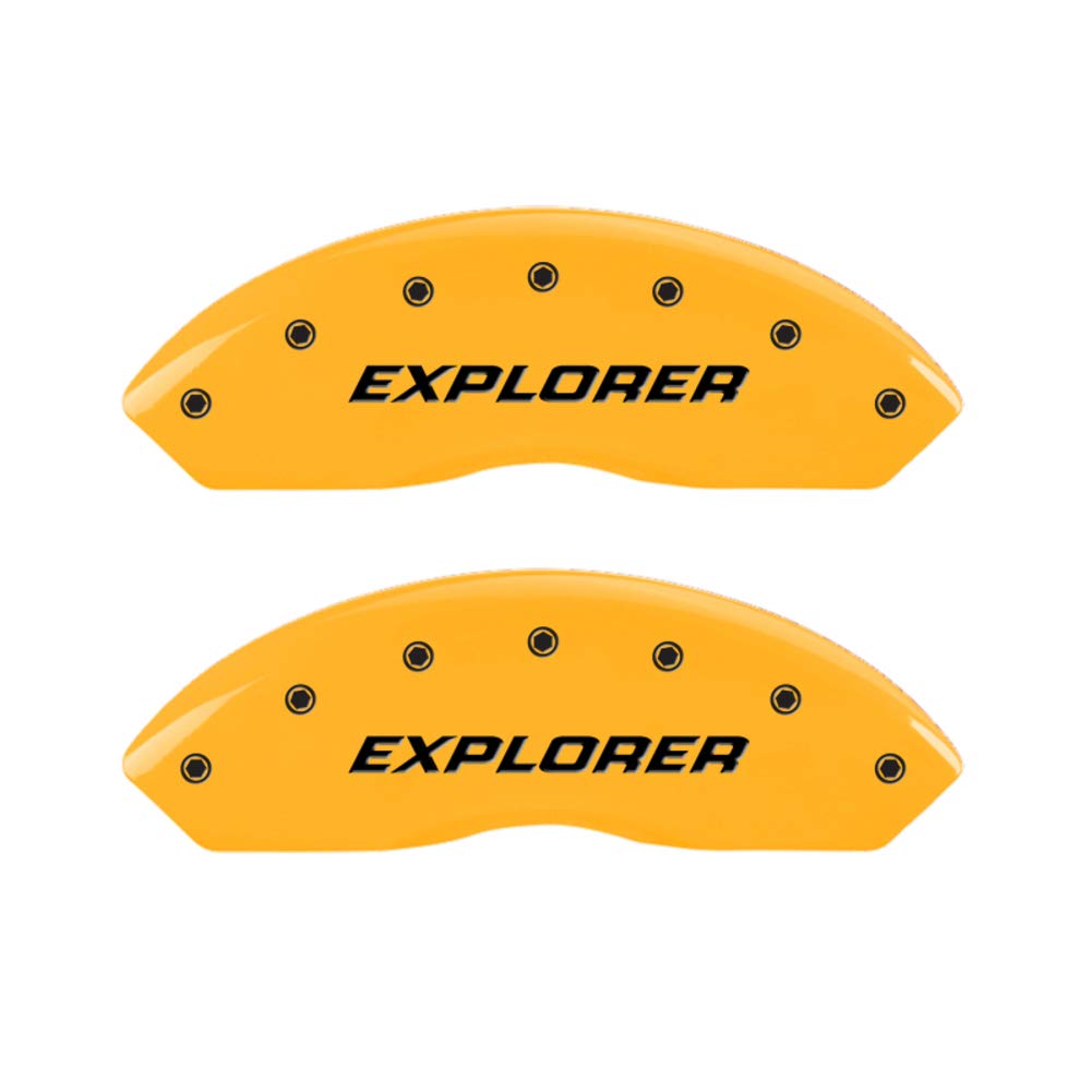 Caliper Covers MGP 10041SEXPYL, Yellow