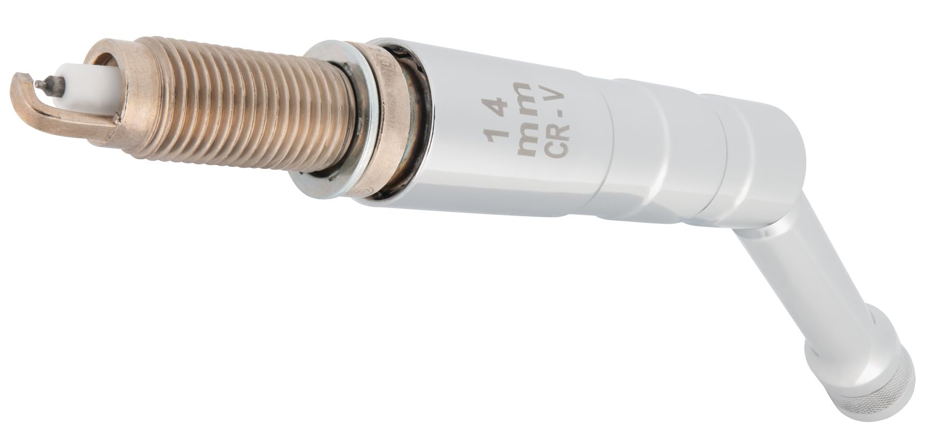 12 Point Performance Tool W80544 Mag Spark Plug Socket - 3/8" Drive, 14 mm Size, Swivel Design for Precision