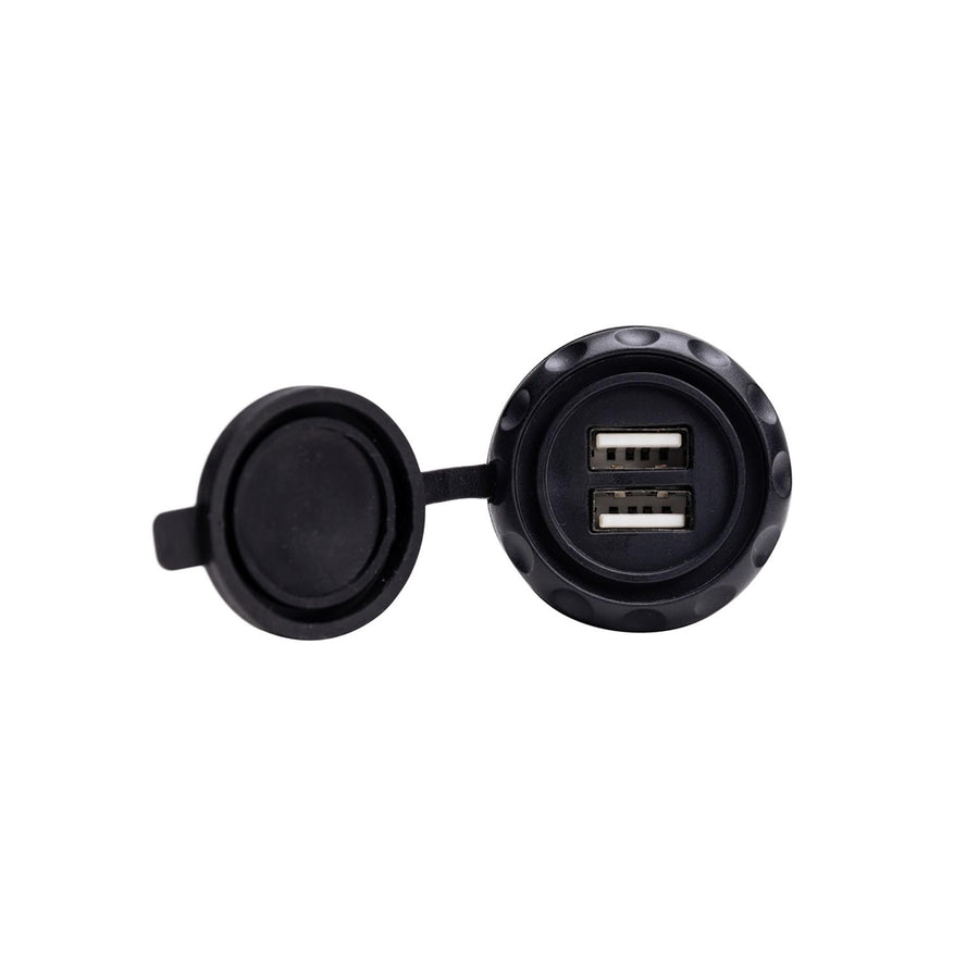MB Quart Dual USB PSAP-2USB Carling Switch Mount Waterproof, one for Charge and one for Data/Music