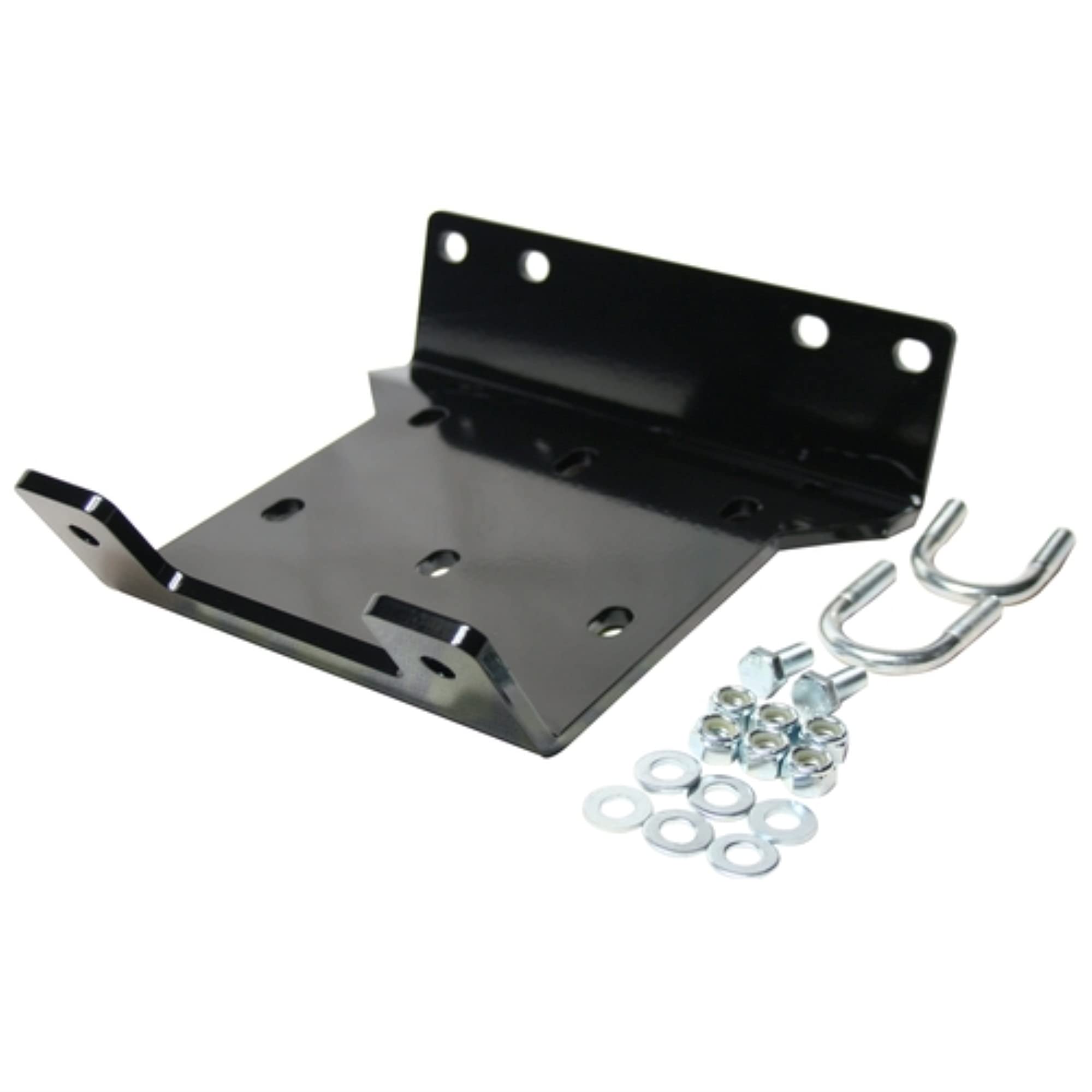 Arctic Cat Alterra Winch Mount, Bulldog Winch 15193- Black