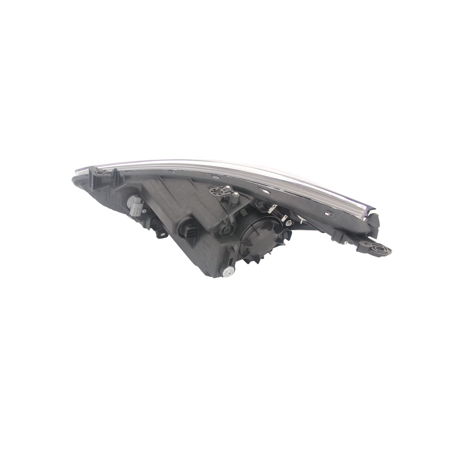 Right TYC Headlight Assembly Compatible with 2012-2014 Hyundai Accent
