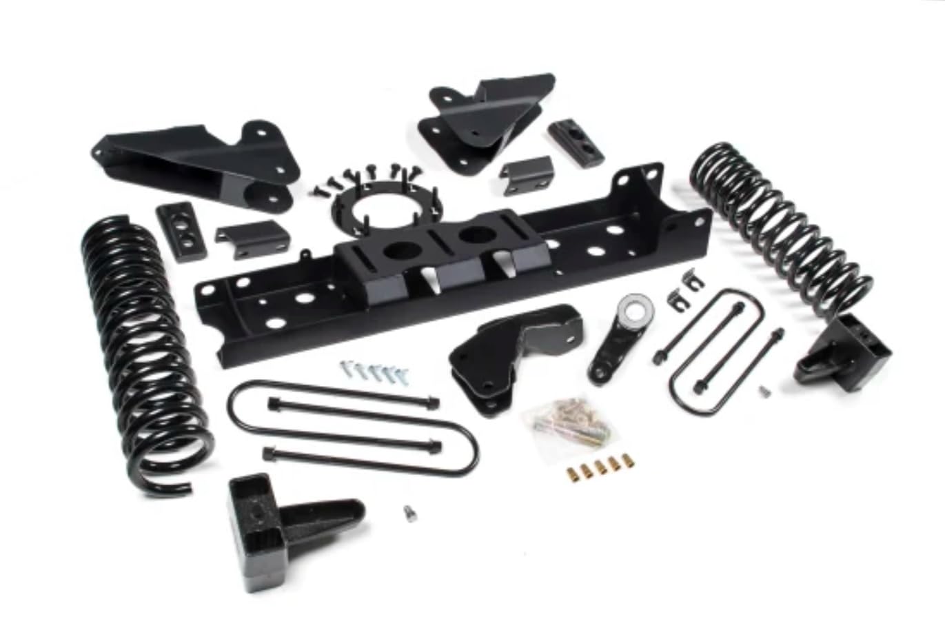 Zone Offroad 2019-2024 Ram 3500 ZOND105N 4WD Gas; 4 in Std. Full Suspension Lift Kit | No OL Springs | 3" Rr. Lift | Nitro Shocks