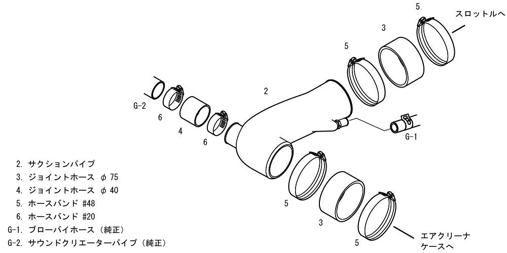 Premium HKS Suction Intake Kit (70018-AT006)