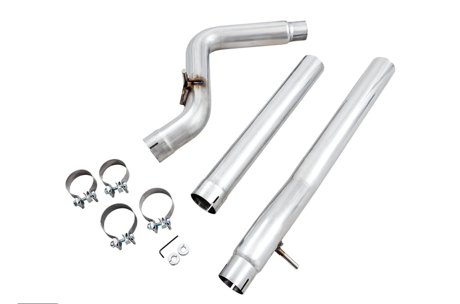 Non-Resonated AWE Mid Pipe for Jeep JK/JKU 3.6L