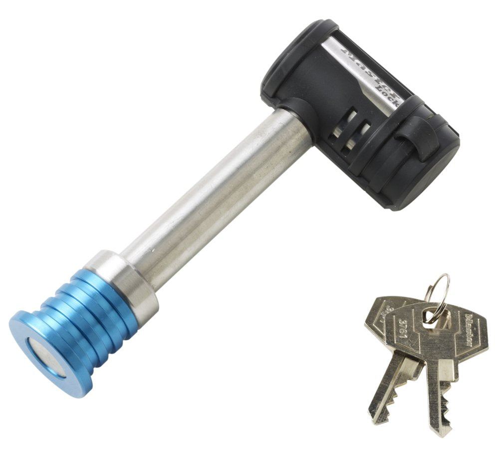 Stainless Steel Master Lock 1480DAT Receiver Lock for 5/8 in. Receiver Hole