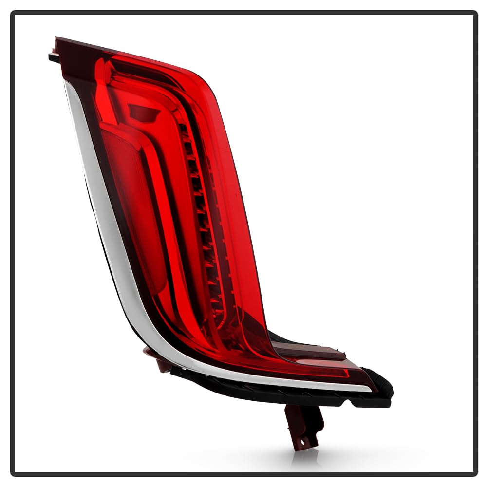 Cadillac XTS 18-20 Spyder (POE) Full LED Red Lens Tail Light - OE Left