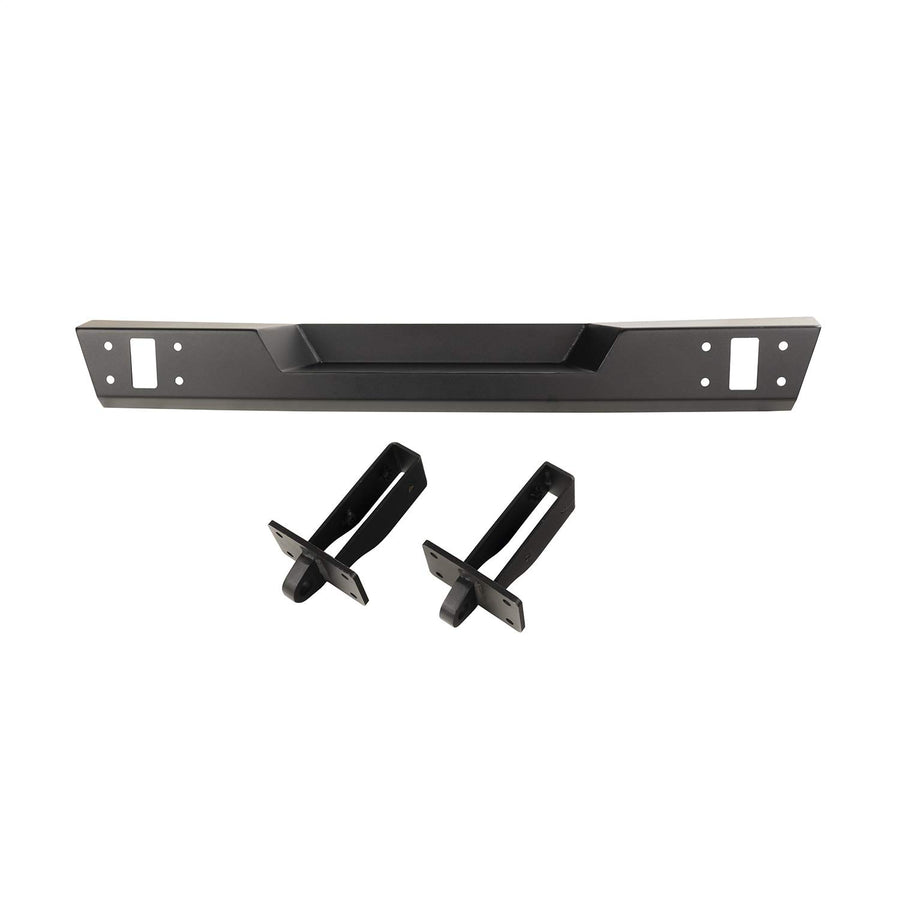 Spartan Bumper, Rugged Ridge Rear | Mid-Width, Steel, Smooth Black | 11548.81 | Fits 2007-2018 Jeep Wrangler JK