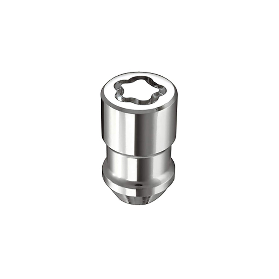 Chrome Cone Seat MCGARD 24198 Wheel Locks (1/2" - 20 Thread Size) - Set of 4