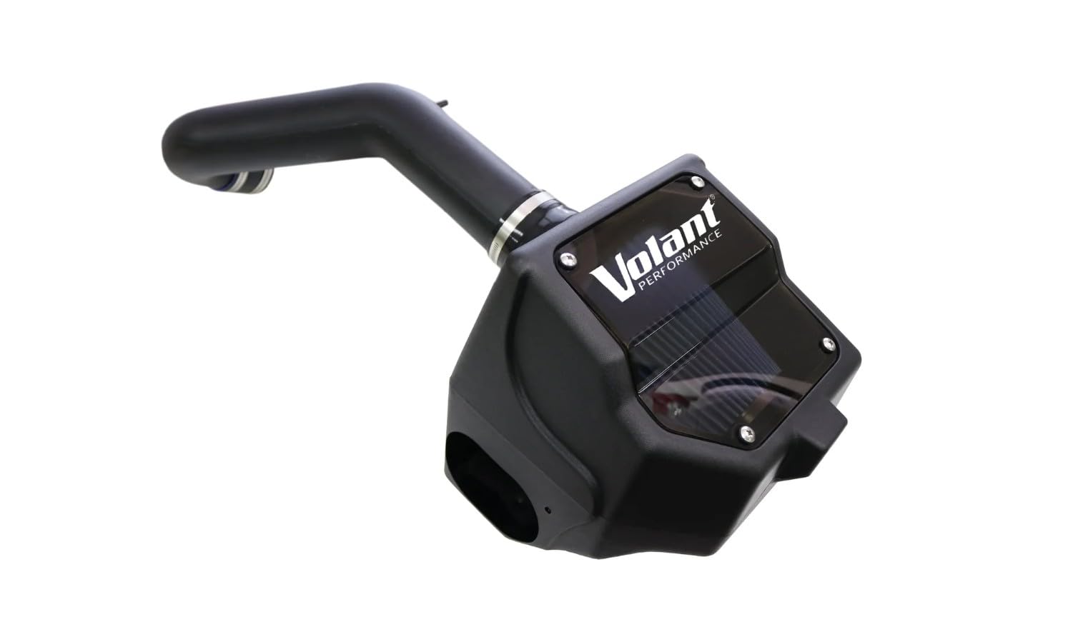 Plastic Black Air Intake System Volant 19950D With Dry tech 3D Red Filter