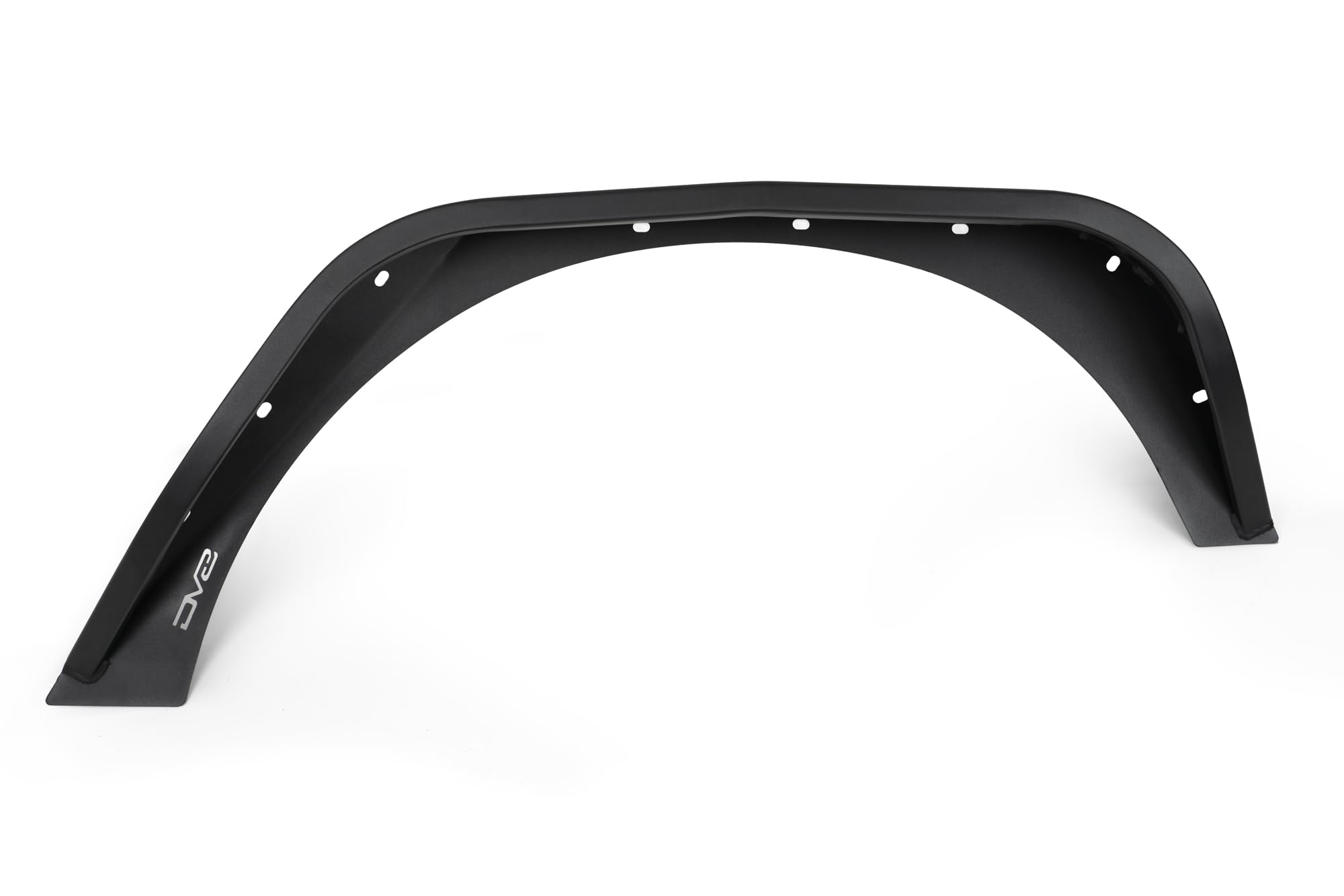 Slim Fender Flares DV8 Offroad for The 2007-2018 Jeep Wrangler JK | Plug and Play Amber Marker Light | Bolt-On Installation with Optional Cutting | Bolt-On Installation with Optional Cutting