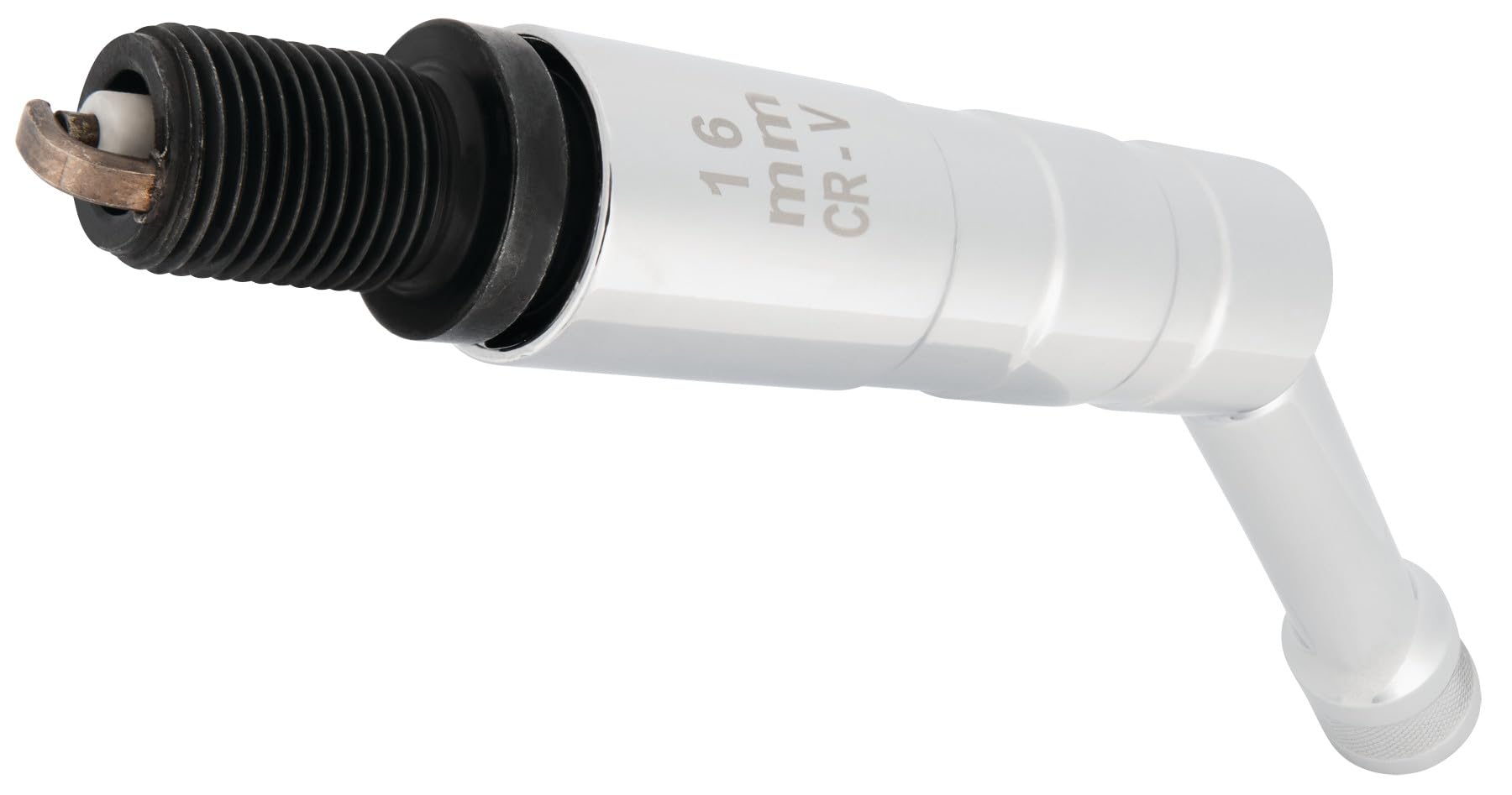 12 Point Performance Tool W80543 Mag Spark Plug Socket - 3/8" Drive, 16 mm Size, Swivel Design for Easy Access