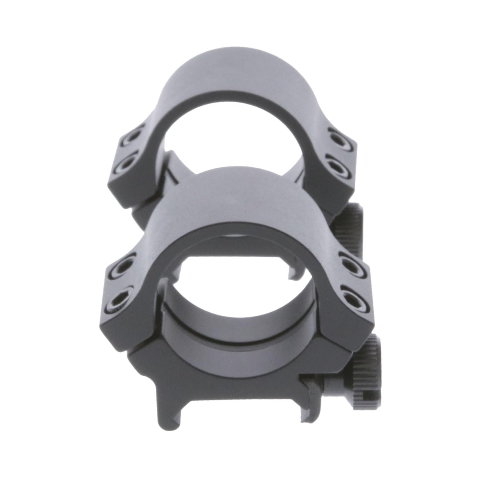 Lightweight TRUGLO Scope Rings | Tactical Hunting Shooting Versatile Durable Aluminum Mounting Accessory for 1" Tube Scope | for Picatinny/Weaver Rails | Medium (4 Screws per Ring)