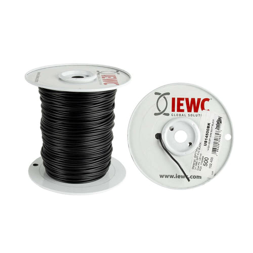 14 Ga Install Bay GPT All Copper Primary Wire Black - Coil of 500 Ft