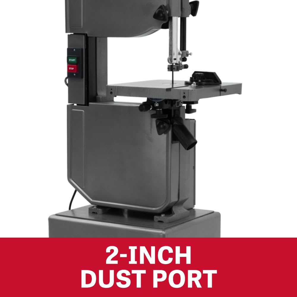 JET 14-Inch Bandsaw Metal/Wood, 1 HP, 115/230V 1Ph (Model J-8201K)