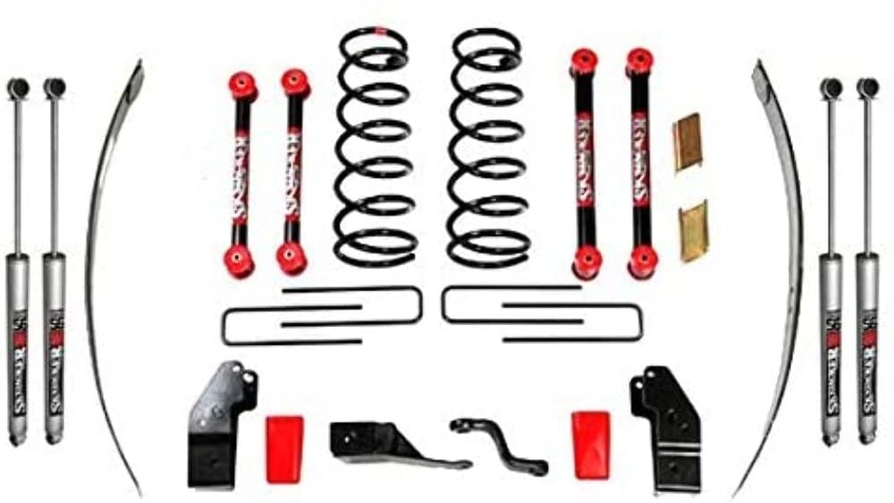 Suspension Lift Kit D501K-M Skyjacker w/Shock M95 Performance Shocks 5 in. Lift