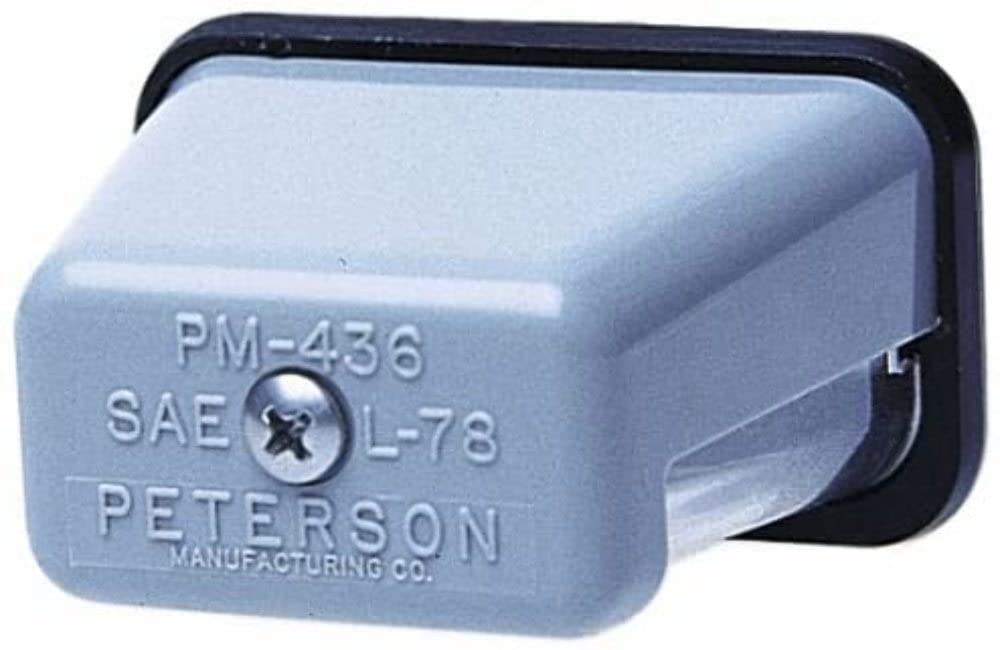 Incandescent License Plate Light Peterson M400, Rectangular, 2.6875"X1.50"
