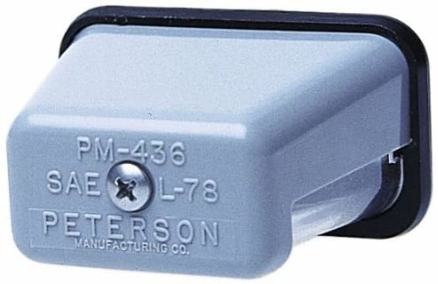 Incandescent License Plate Light Peterson M400, Rectangular, 2.6875"X1.50"