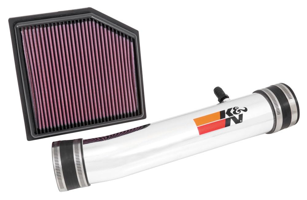 K&N Cold Air Intake System: High-Flow Air Filter, Acceleration & Increase Performance: Compatible with 2005-2024 Lexus: GS250, GS350, IS250, IS350, RC350, 69-8704TP