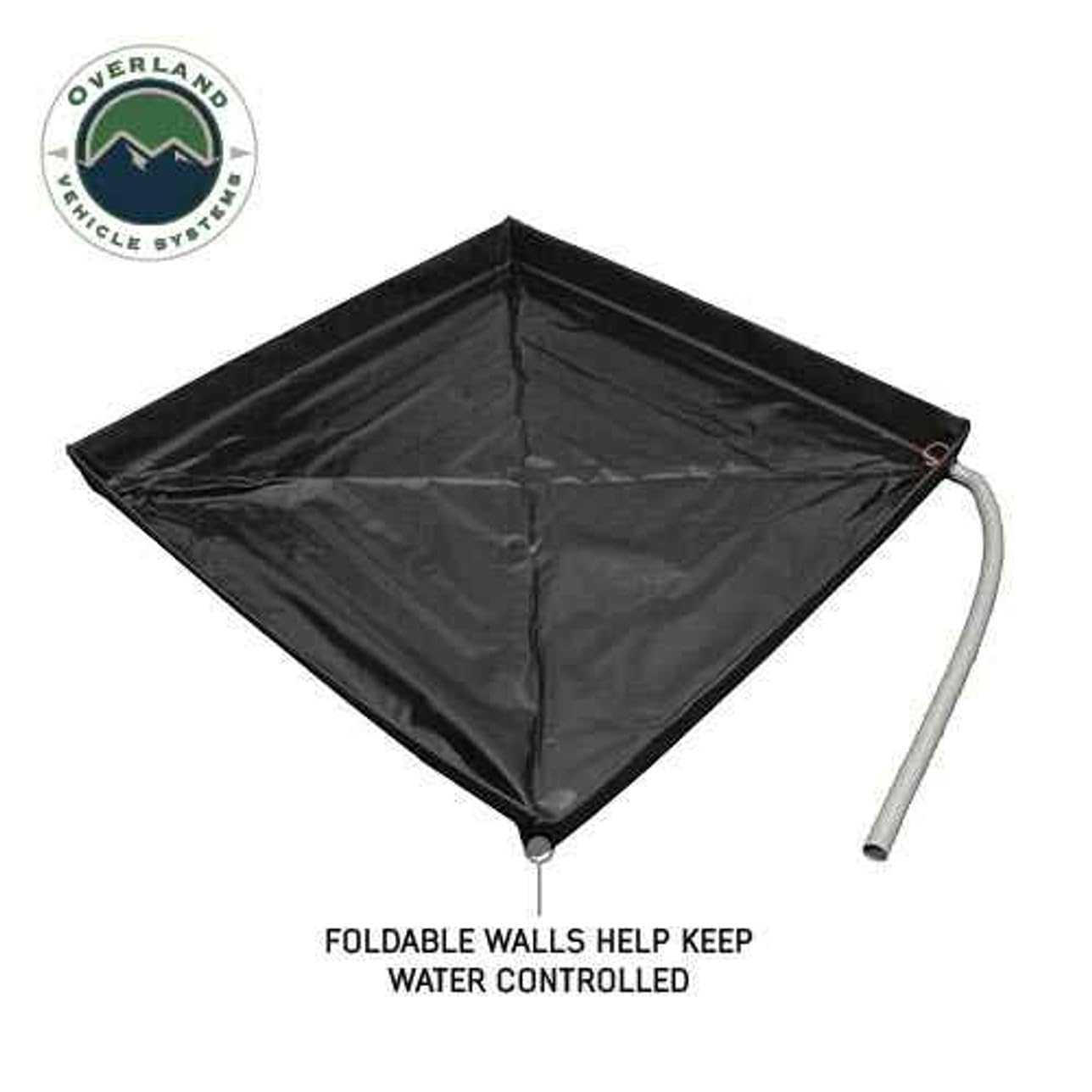 HD Nomadic Shower - Overland Vehicle Systems Double Shower Floor Basin