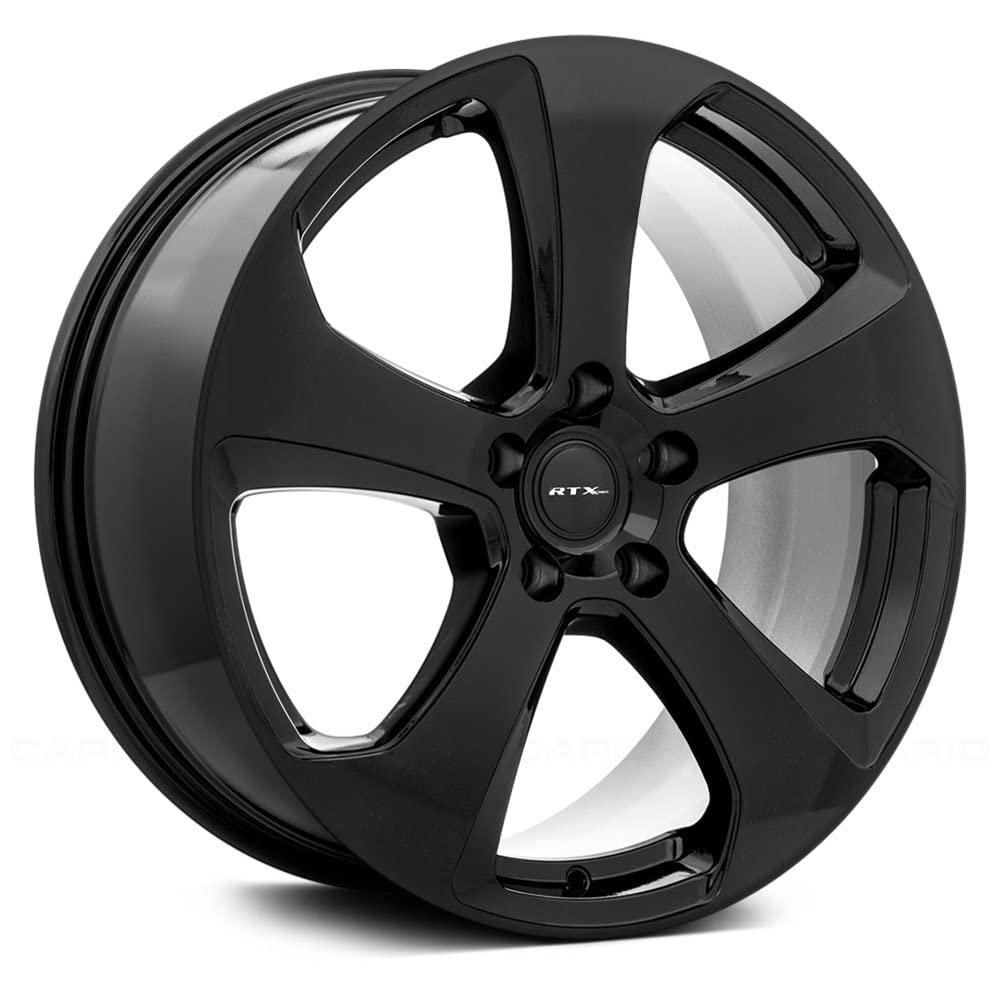 Custom RTX MK7 Wheel - 17x7.5, 42 Offset, 5x112 Bolt Pattern, 57.1mm Hub - Gloss Black Rim
