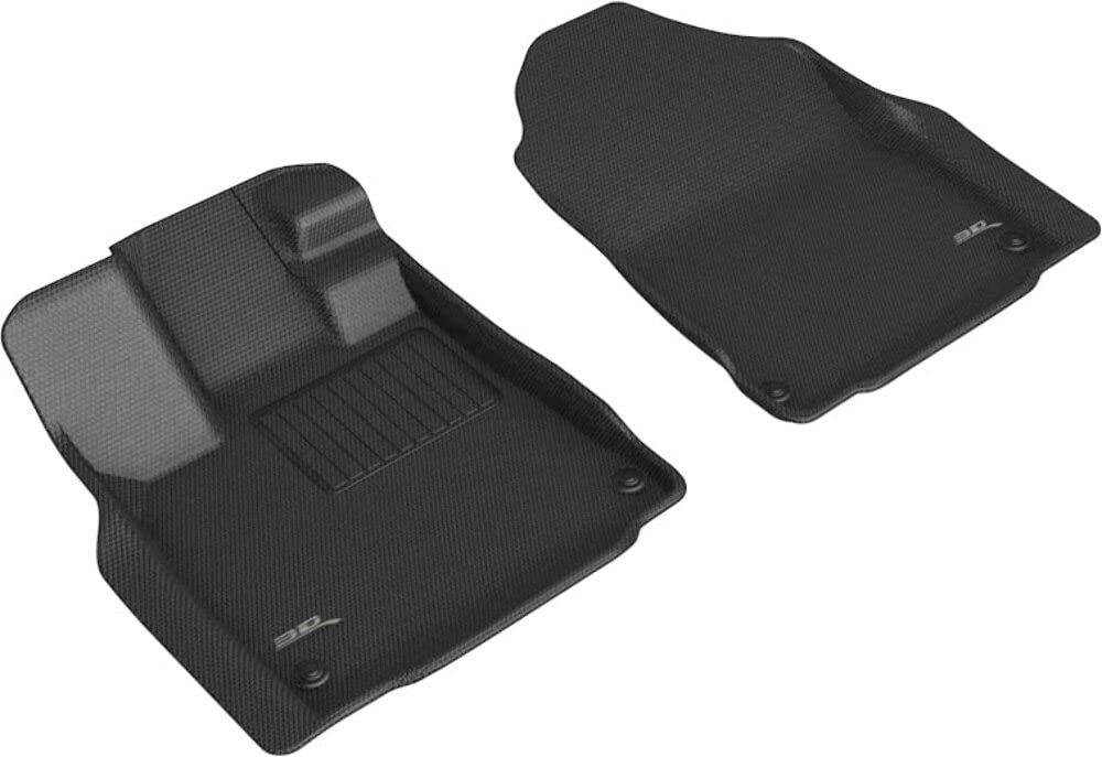 Kagu 3D MAXpider Custom Fit Floor Mat (Black) Compatible with Acura MDX 2022-2026 – Front Row