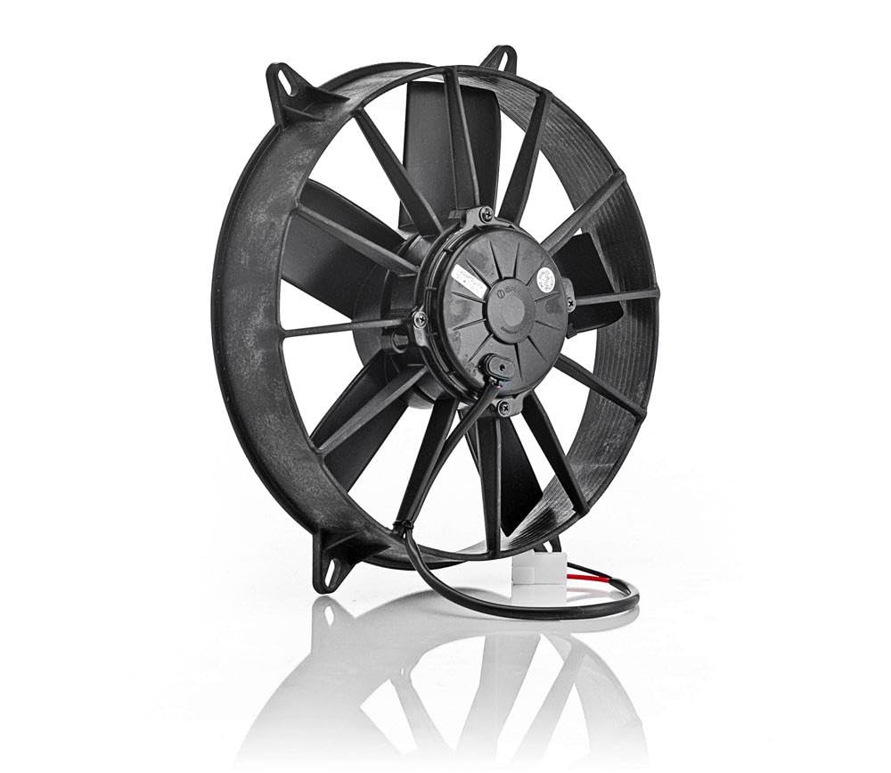 75005 Be Cool Euro-Black 11" High-Torque Electric Puller Fan